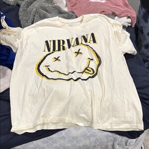 Nirvana Kids Cream T-Shirt